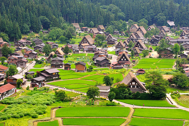 Shirakawa-go Of Japan